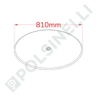Couvercle Inox ⌀ 805