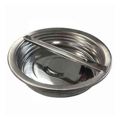 Couvercle à vis pour fût avec fond soudé et agrafé de 10 à 100 L