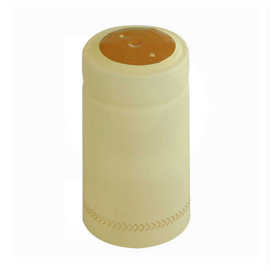 Creme PVC-Kapsel ⌀31 (100 St)