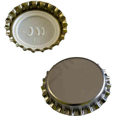 Crown cap Inox Ø29 PVC Free (6250 pcs)