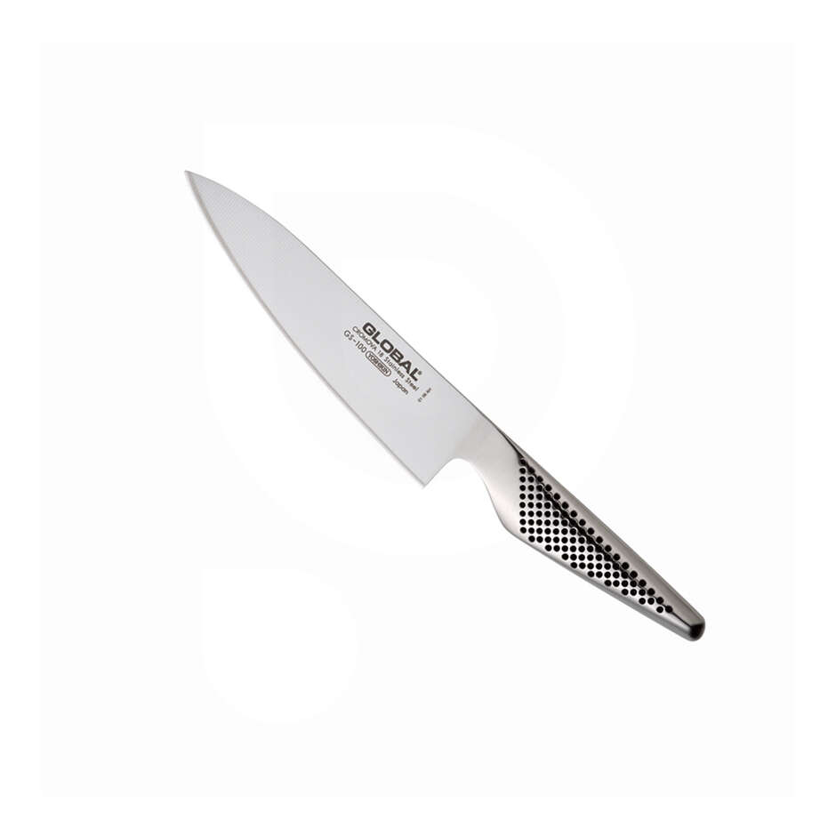 Global GS-100 Kochmesser aus Edelstahl - 16 cm