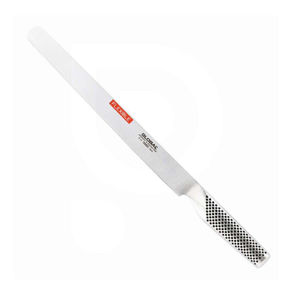 Cuchillo jamonero flexible de acero inoxidable Global G69 – 27 cm