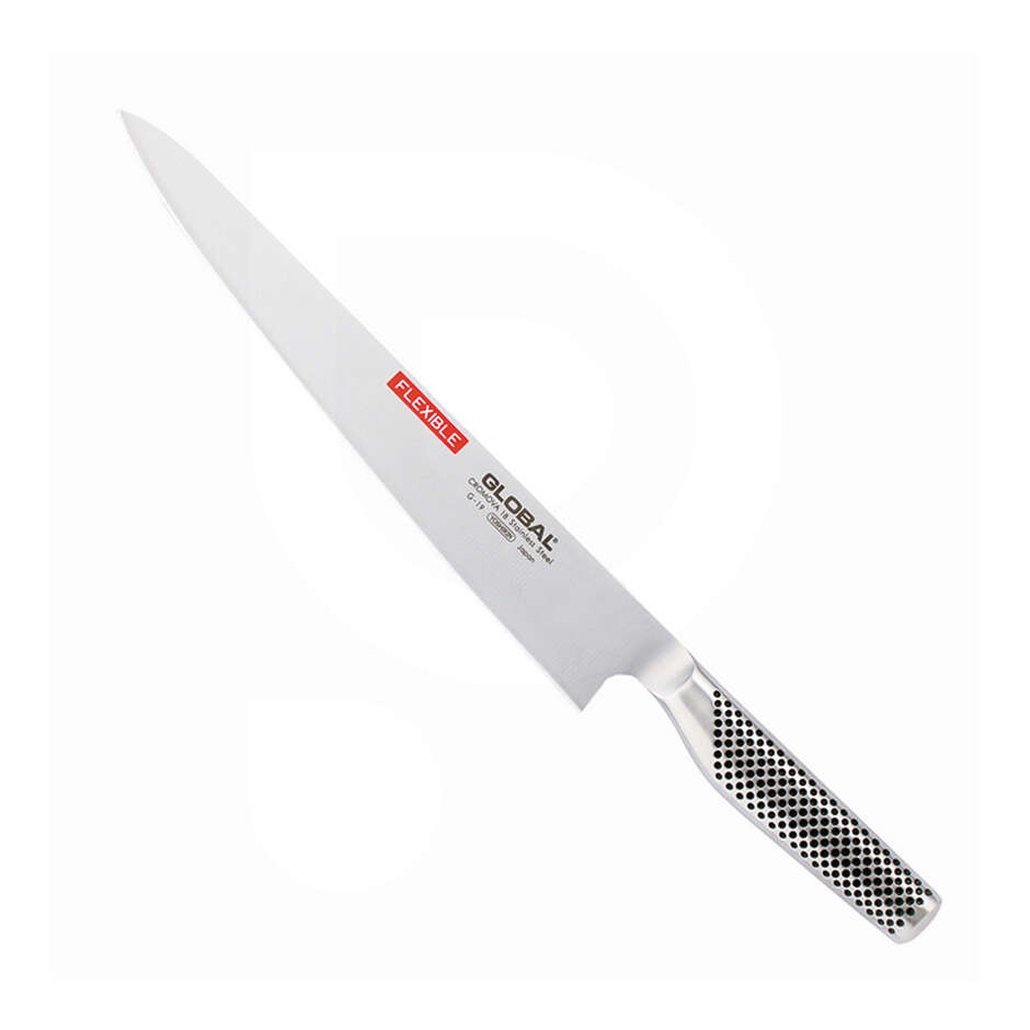 Cuchillo para Filetear Flexible de Acero Inoxidable Global G19 - 27 cm