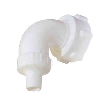 Curve with plastic swivel Eno 30 ∅ 14