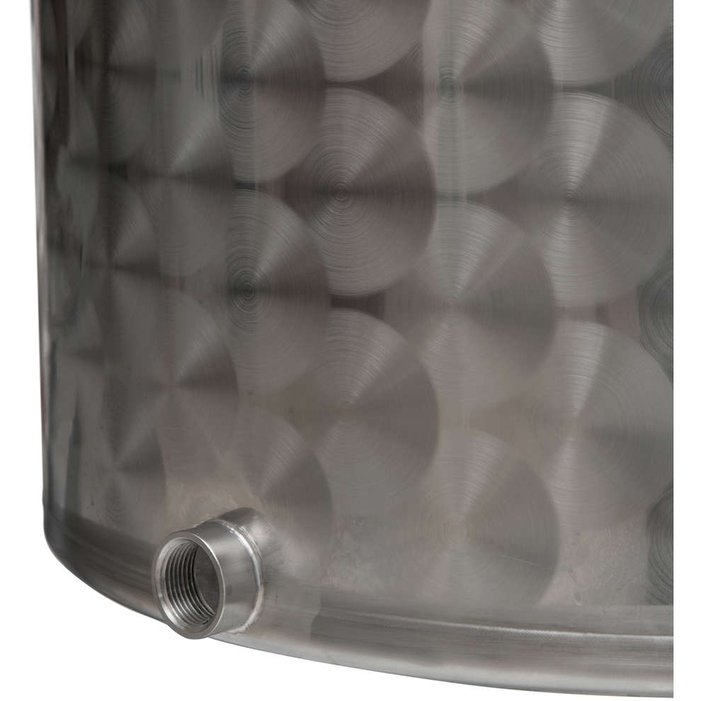 100 L stainless steel pot with tap