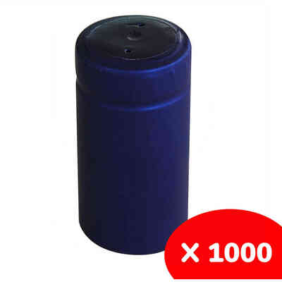 Cápsula de PVC azul ⌀31 (1000 pzas)