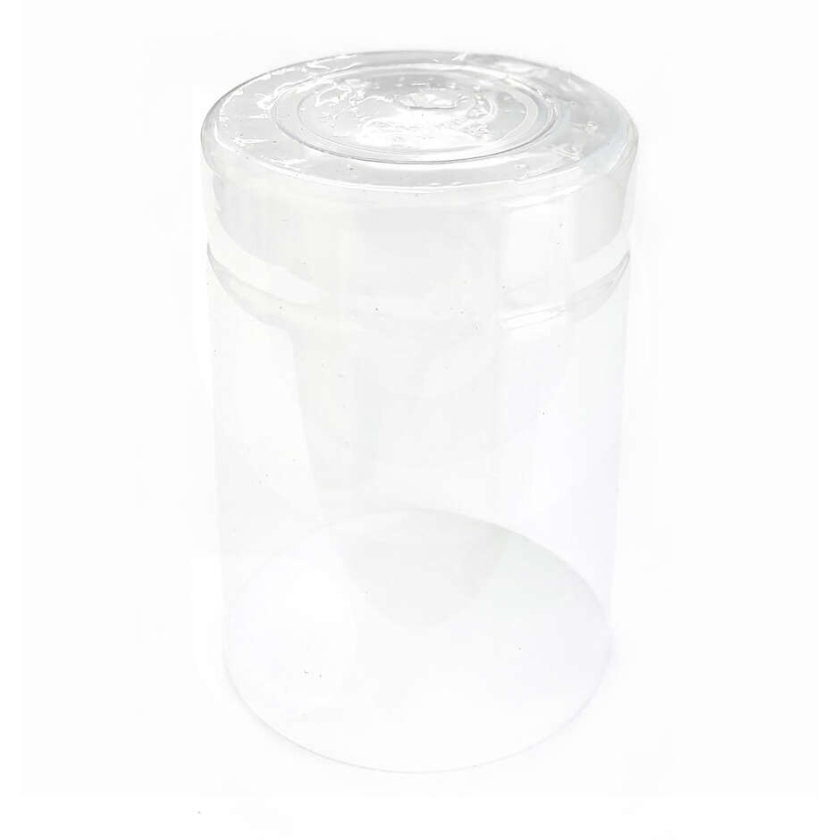 Cápsula de PVC transparente ⌀36 (100 pzas)