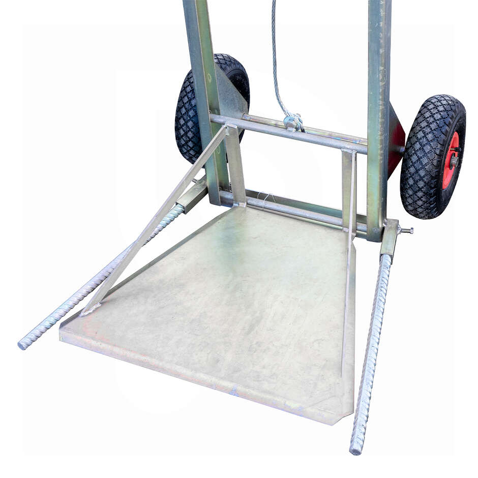 Demijohn lift trolley