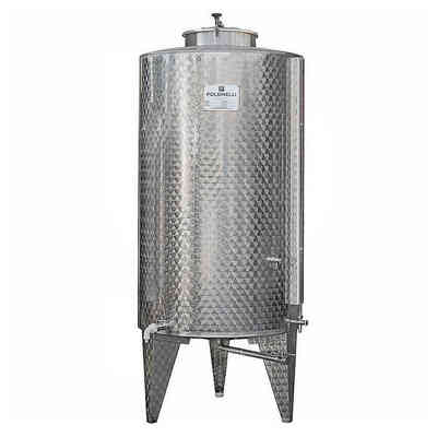 Depósito de almacenaje inox 1000 L - Ø930