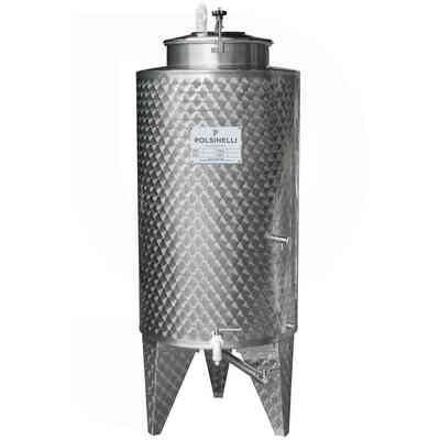 Depósito de almacenaje inox 500 L