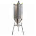Depósito motorizado de acero inoxidable troncocónico 60° 100 L con inversor