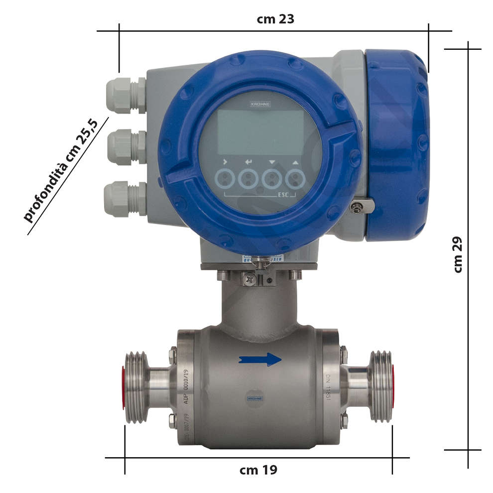 Digitaler Krohne 1500 Literzähler