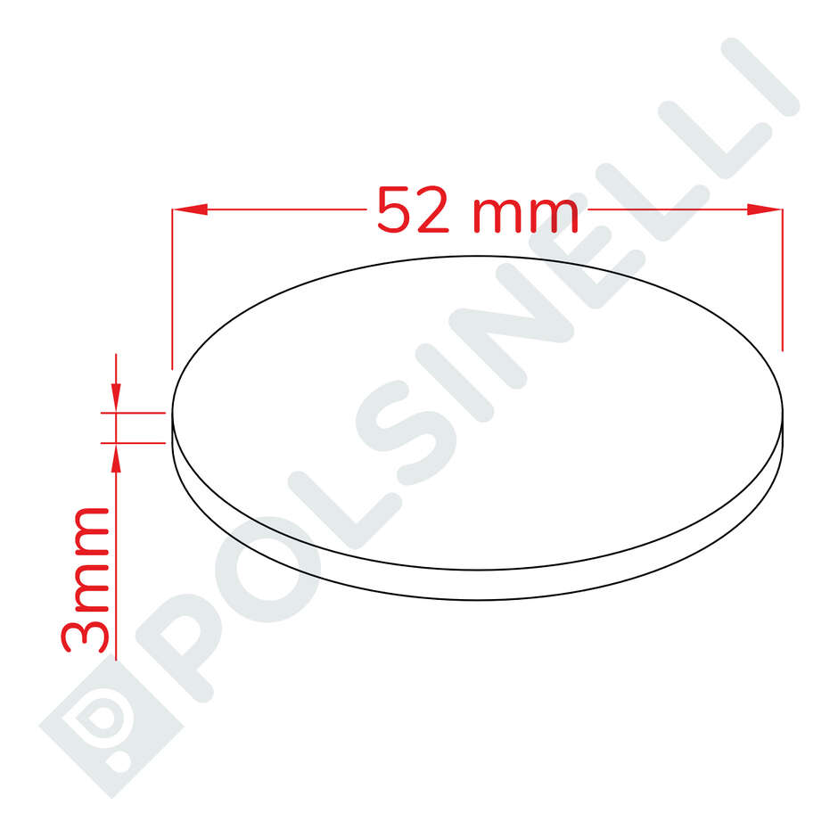 DIN 25 Female Inox Cap Gasket