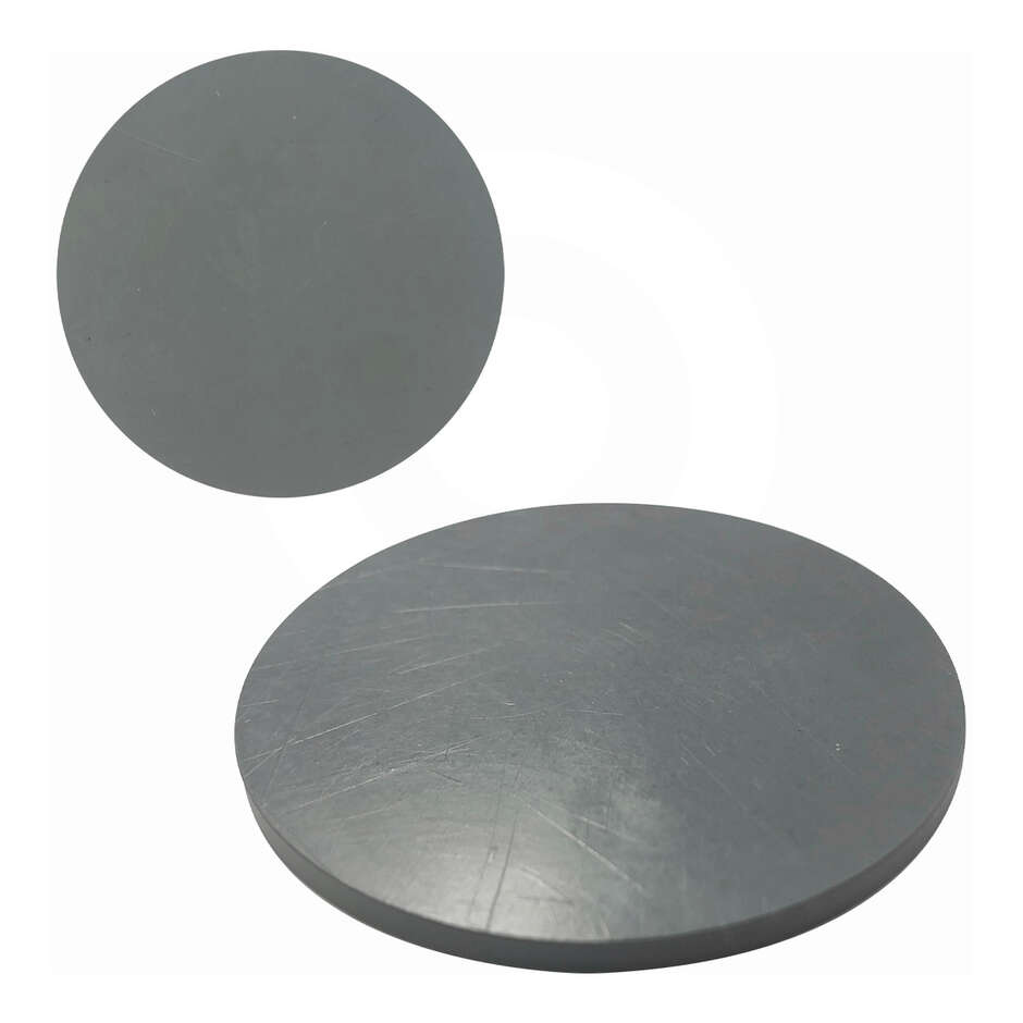 DIN 40 Female Stainless Steel Cap with Gasket and Chain