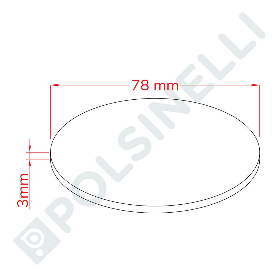 DIN 50 Female Inox Cap Gasket