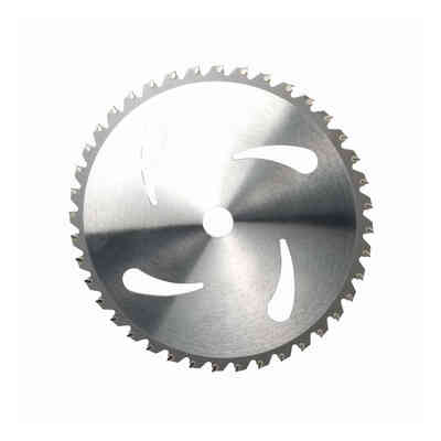 Disco decespugliatore a 40 denti in acciaio per tronchetti Ø 255 - Made in Japan