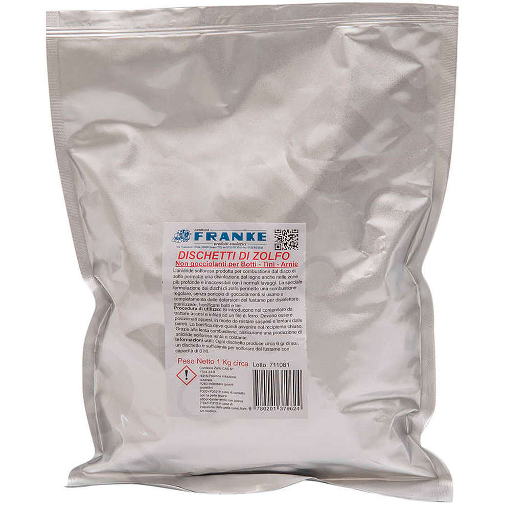 Discos de azufre (1 kg)