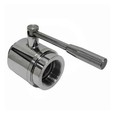 DN50 2" M x 2" F stainless steel ball valve