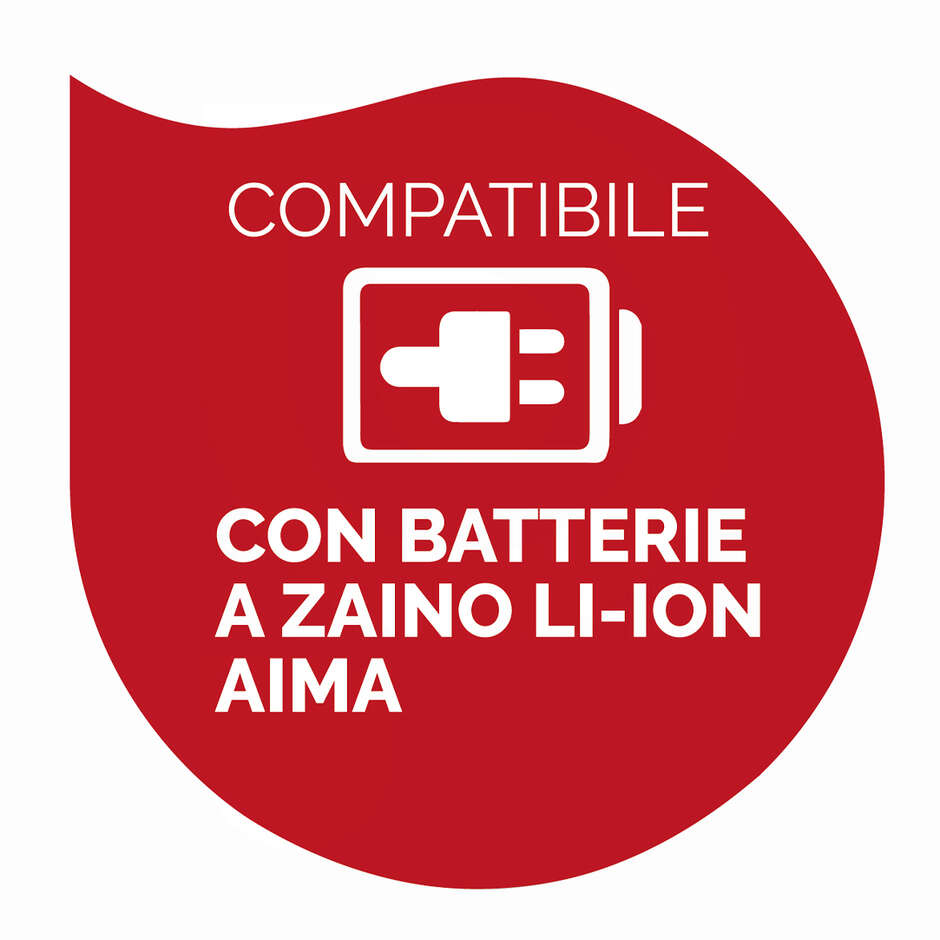 Duetto Aima electric shaker with telescopic carbon rod