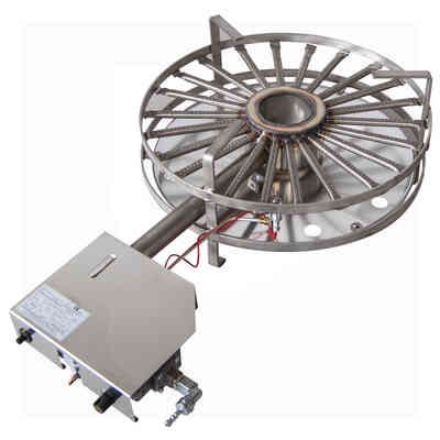 Edelstahl 26 kW PSPEV Ø 56 Gas-Brenner 