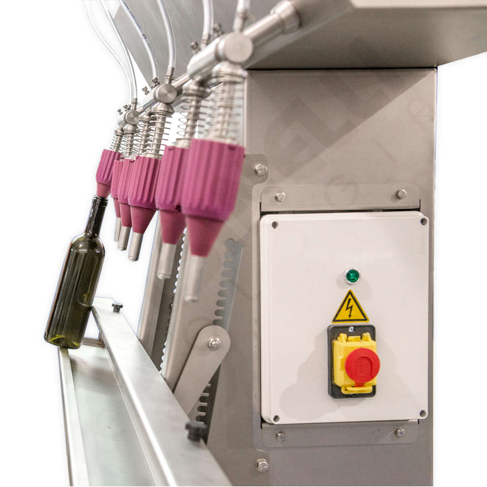 Edelstahl Abfüllmaschine Comby 6