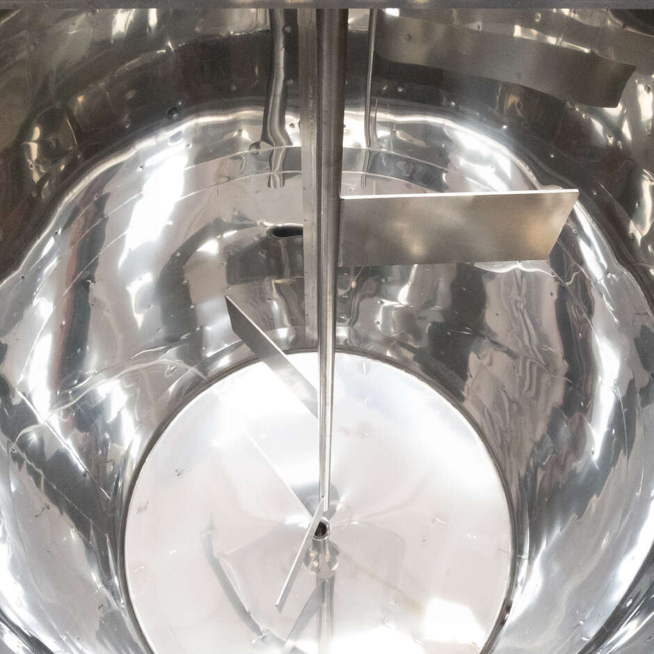 Edelstahl Fermenter gekühlt 10° 600 L