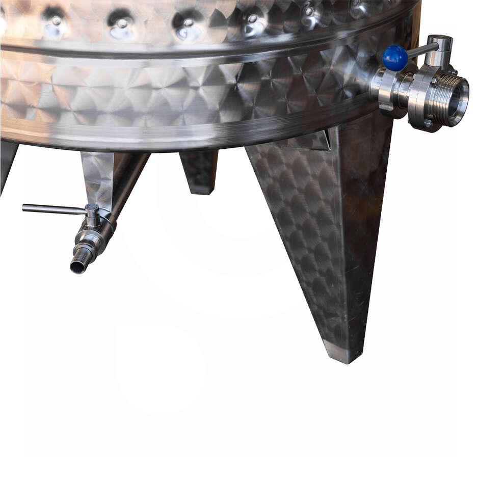 Edelstahl Fermenter gekühlt 10° 600 L