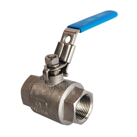 Edelstahl-Kugelhahn 1" F / F