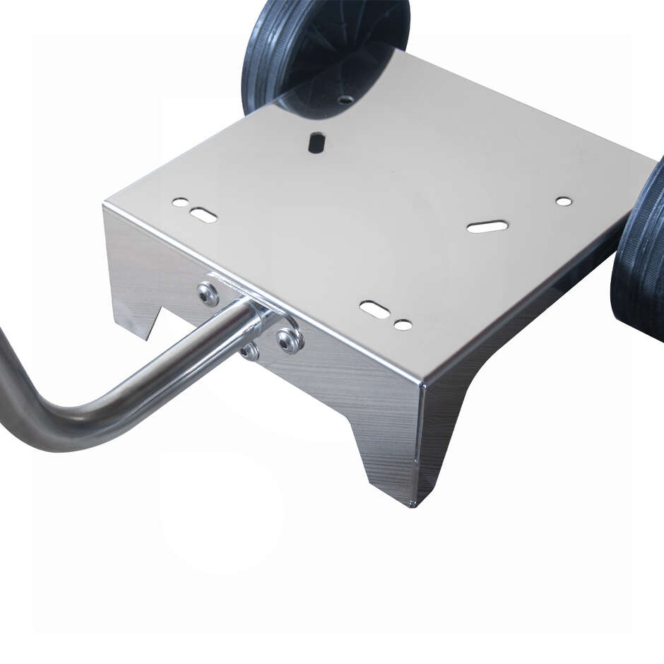 Edelstahl Mini Wagen für ElektroPumpe