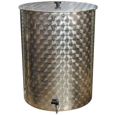 Behälter für Öl/Schnaps 25 l, aus Edelstahl-Rostfrei