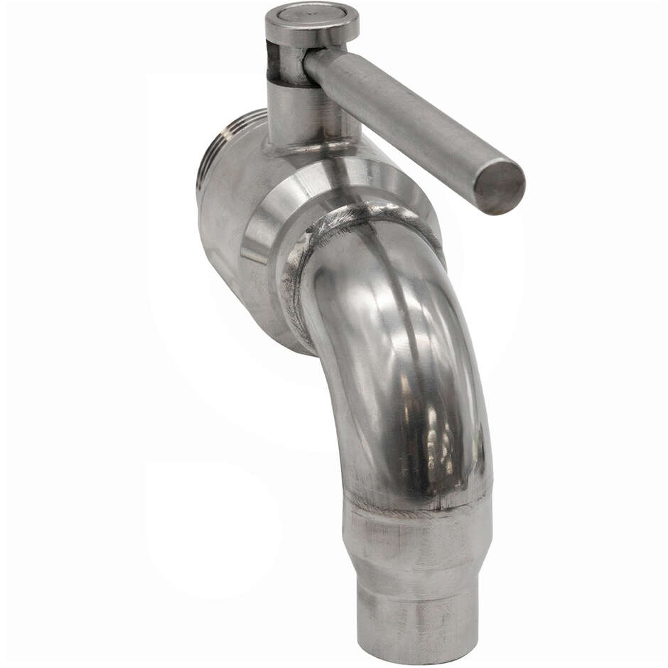 Edelstahlhahn Wein 1"