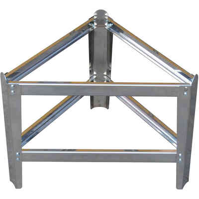 Edelstahlhalterung Ø470