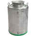 Edelstahlkanne mit glatter Boden 50 L