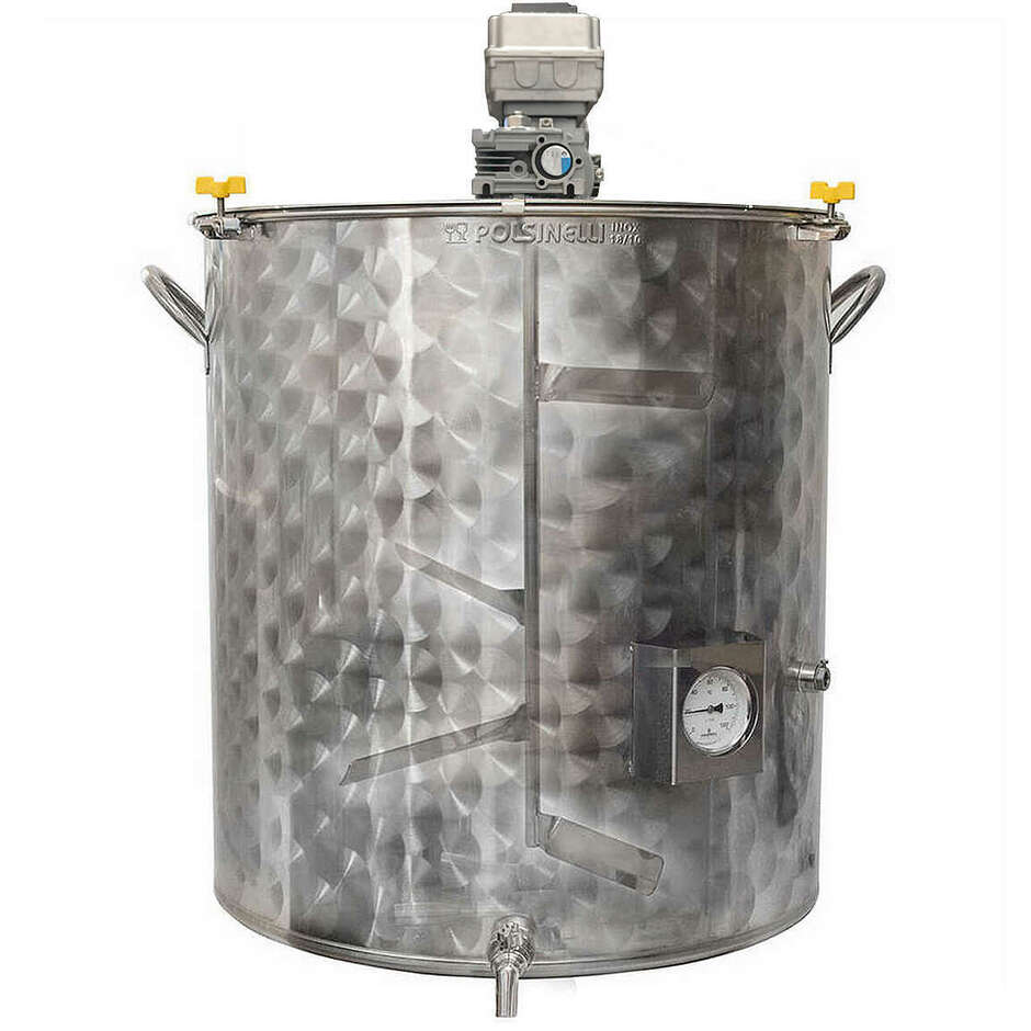 Edelstahlmotorisierte Kochkessel mit Inverter 500 L