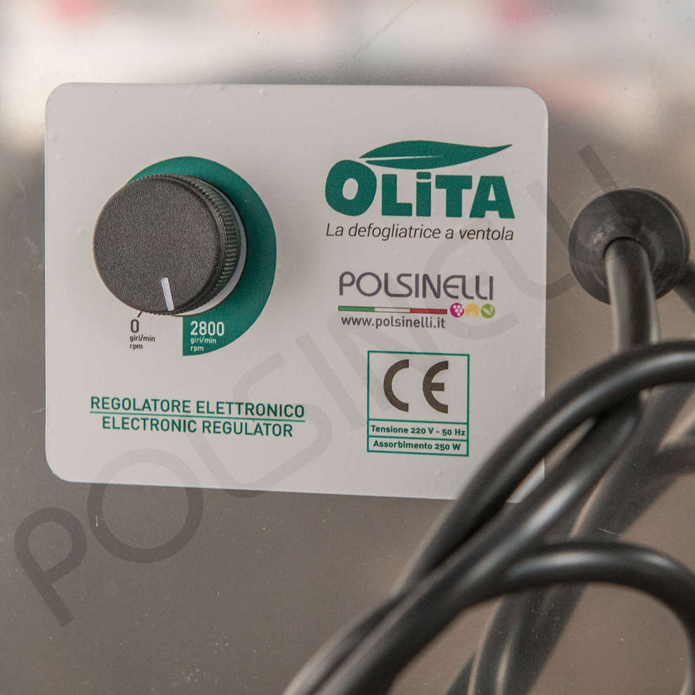 Effeuilleuse d’olives électrique Olita X avec grille