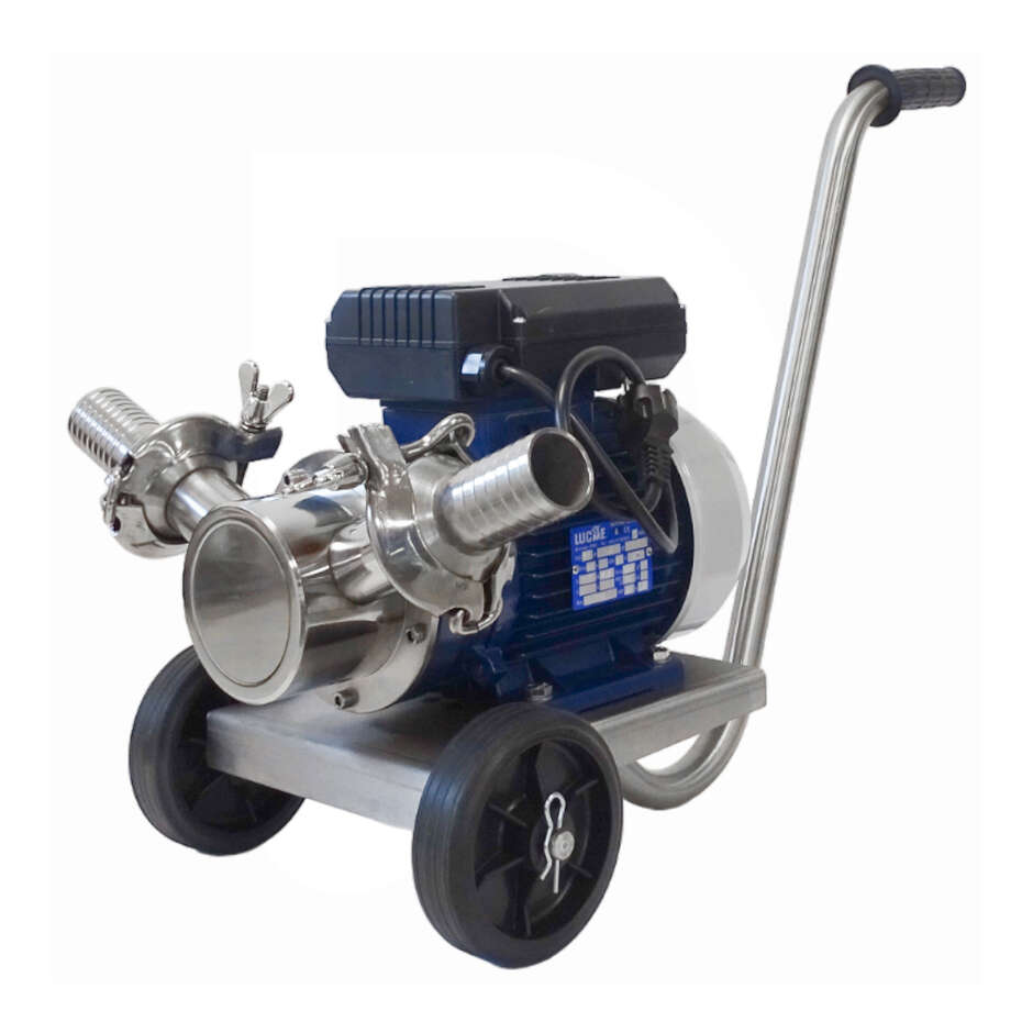 Electrobomba Flexi 40 con carro de acero inoxidable