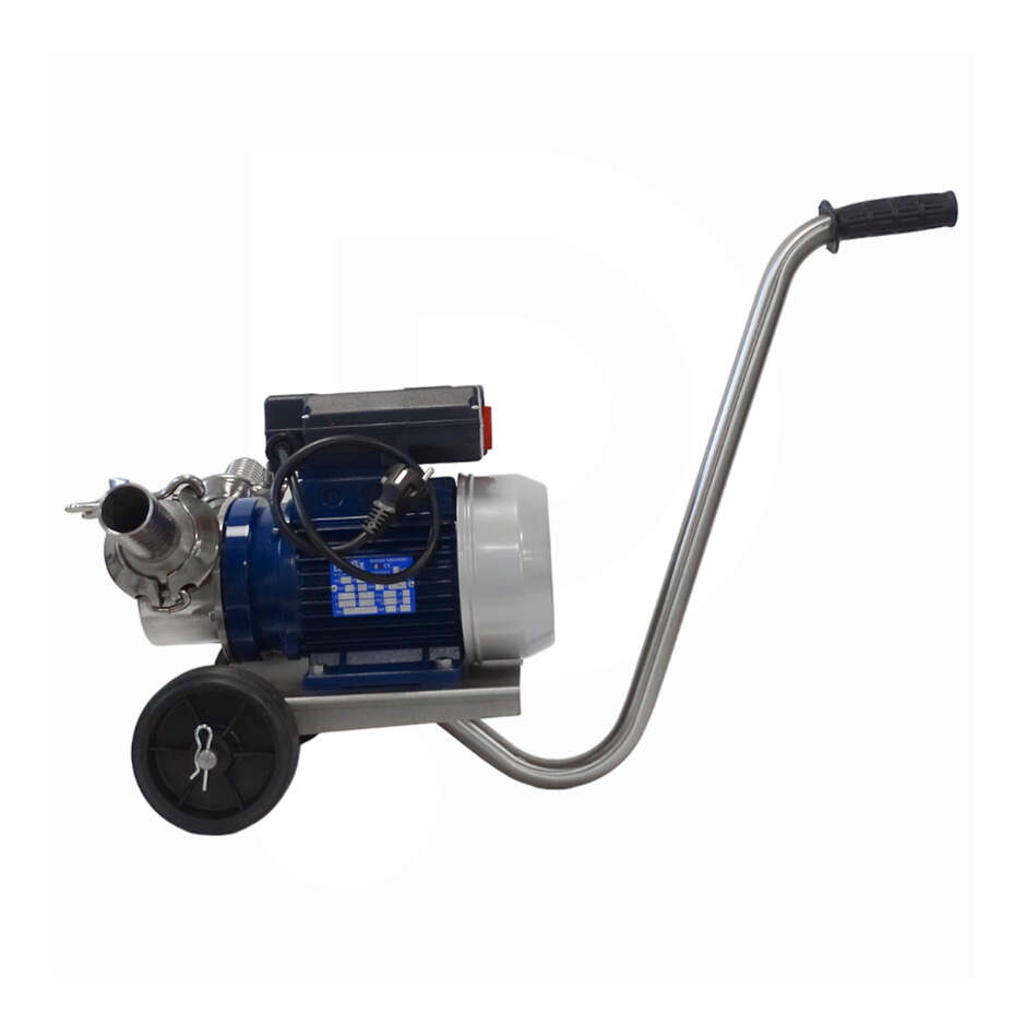 Électropompe Flexi 40 avec chariot en acier inoxydable