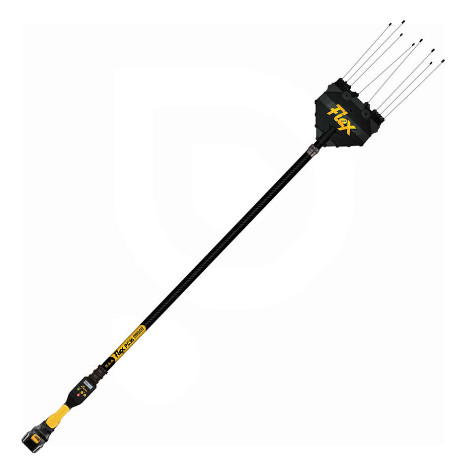 Elektrischer Schüttler Oliviero Flex PCT Cordless 36 V mit Teleskop Carbonstab