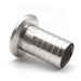 Embout cannelé inox Garolla 80 PG 60
