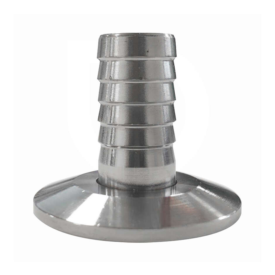Embout cannelé inox CLAMP 1"1/2 PG20 