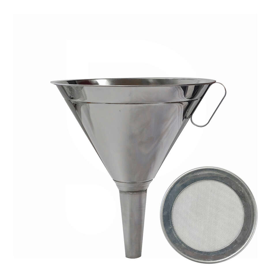 Embudo inox ⌀18 con filtro