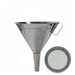 Embudo inox ⌀18 con filtro