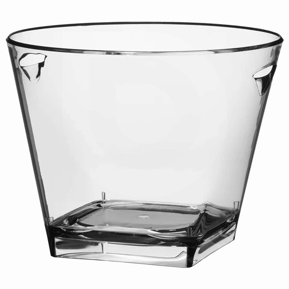Enfriador de Champagne Quadra Bowl de Plexiglás para 4-5 Botellas