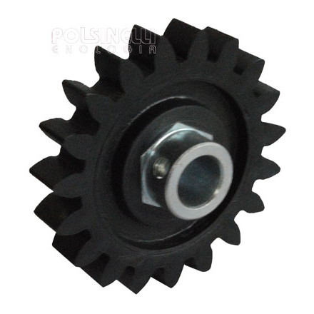 Engranage 19 dents, trou central ⌀18 mm