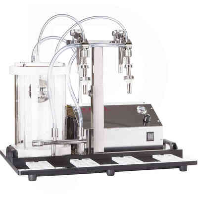 ENOLMASTER Abfüllmaschine mit 2 Stutzen für Öl