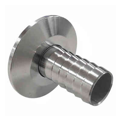 Espiga para manguera inox CLAMP 1"1/2 PG20 