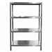 Estantería de Acero Inoxidable 1000x400x1800 mm con 4 Estantes