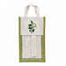 Estuche "Olivo" de yute para 2 botellas de 750/1000 mL (5 unid.)
