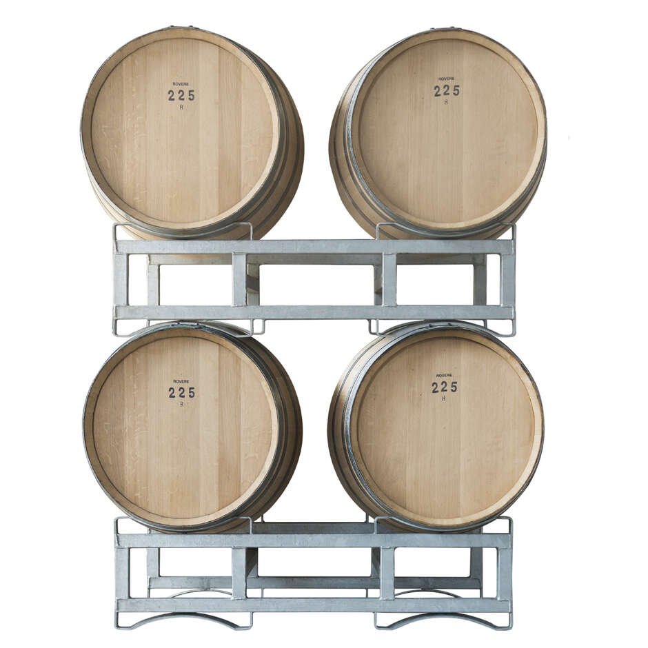 Etagères porte barriques