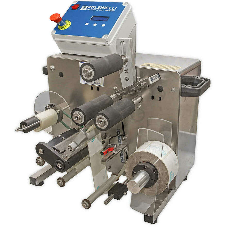 ETI 10 étiqueteuse semi-automatique avec marqueur à transfert thermique
